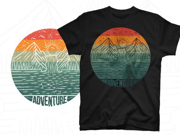 Adventure Mountain Lake: Wear Your Love for the Wild