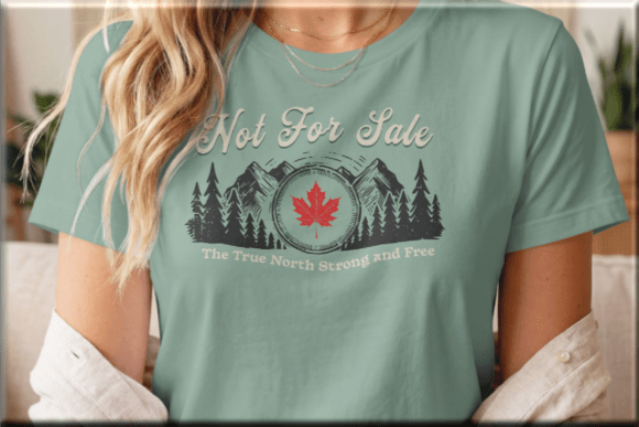Canada is Not for Sale: A Bold Statement in Design