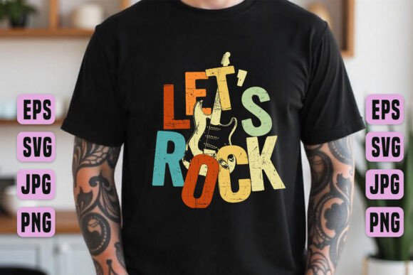 Ignite Your Designs with Rock and Roll Graphic Energy