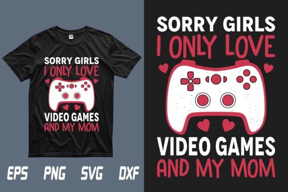 Level Up Your Love: The Gamer Mom Valentine's Design