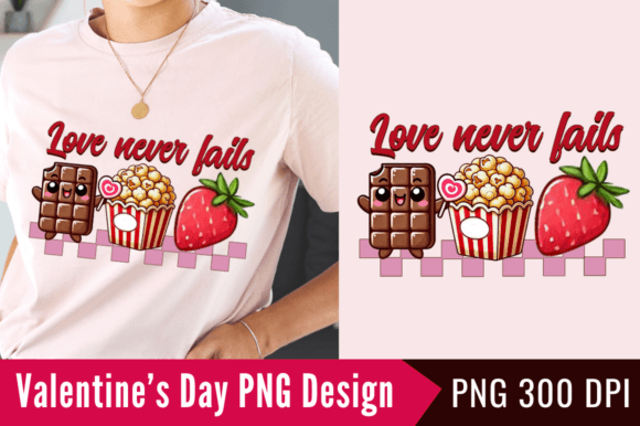 Love Never Fails Sublimation Design: Crafting with Faith and Flair